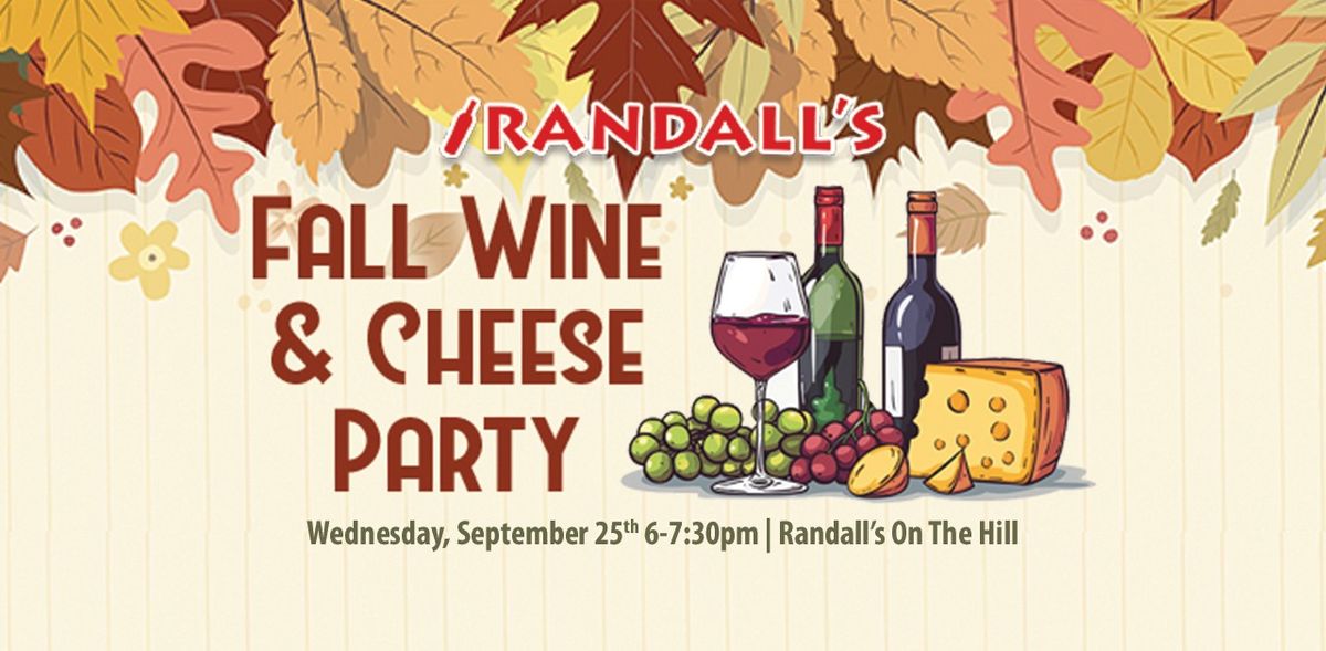 Fall Wine & Cheese Party