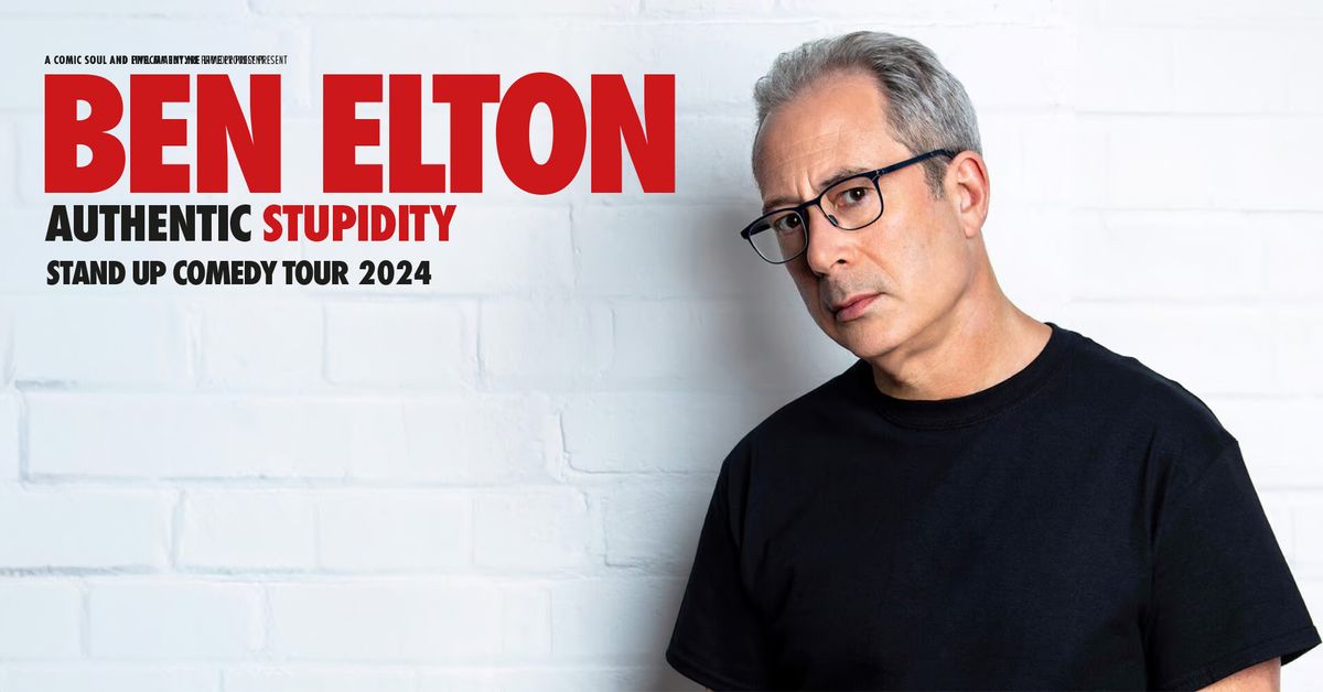 Ben Elton - Authentic Stupidity at Meervaart, Amsterdam