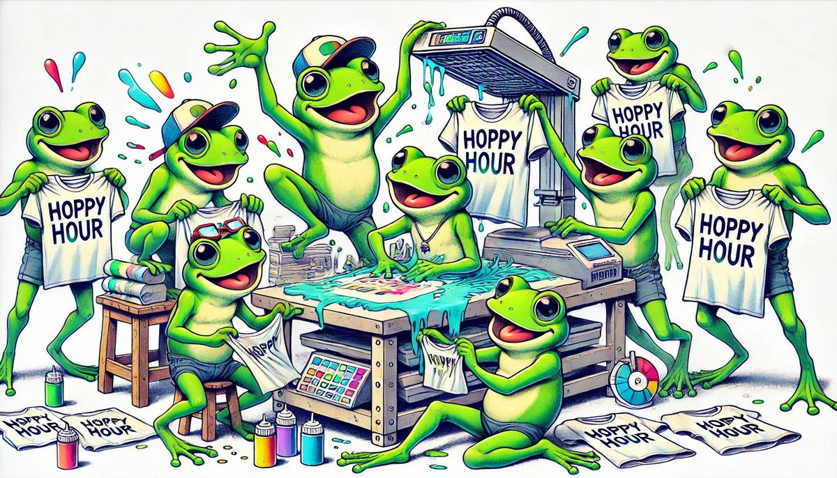 HOPPY HOUR @ Big Frog