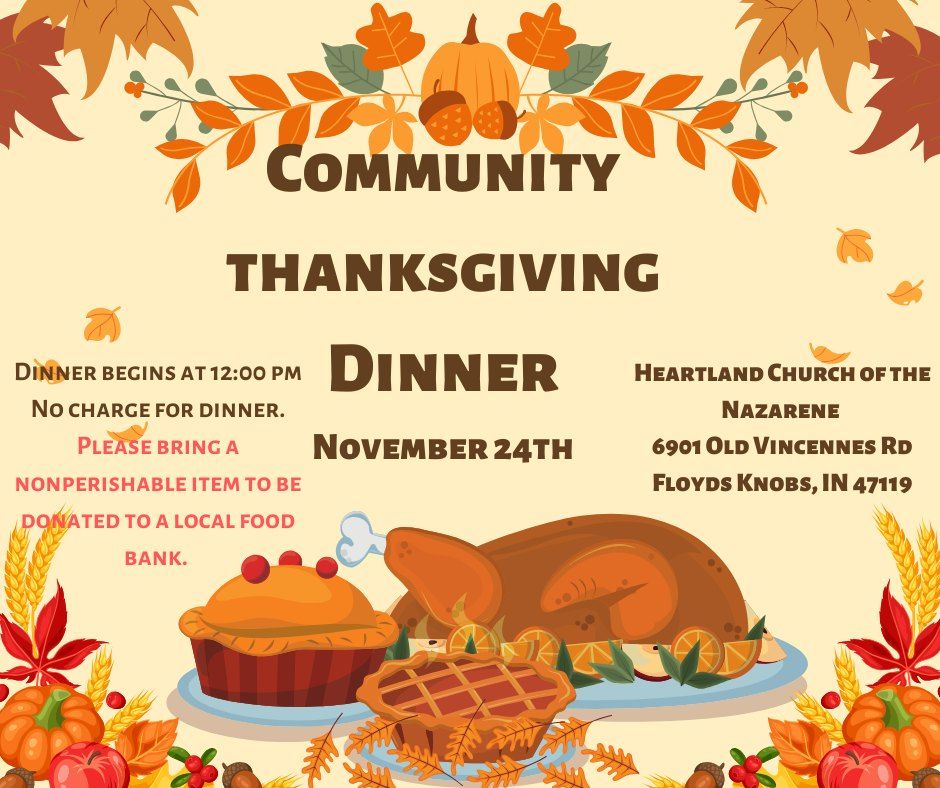 Free Community Thanksgiving Dinner