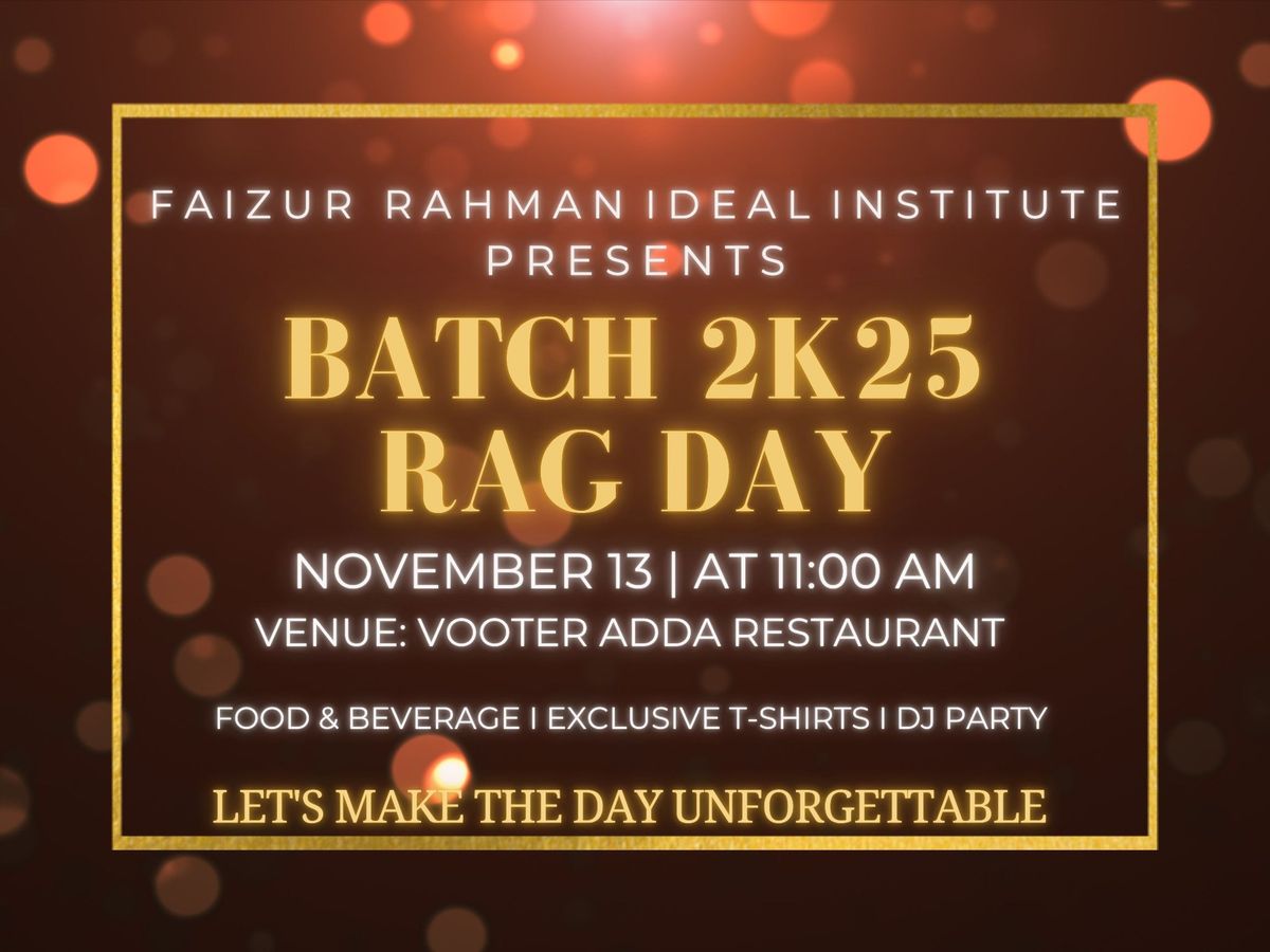 Rag Day Event