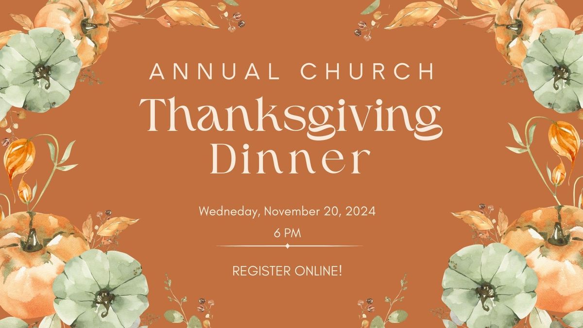 Annual All Church Thanksgiving