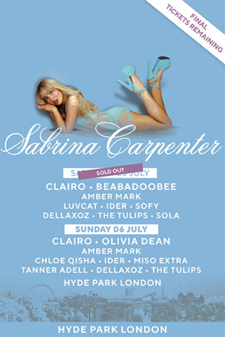 Chloe Qisha London Tickets
