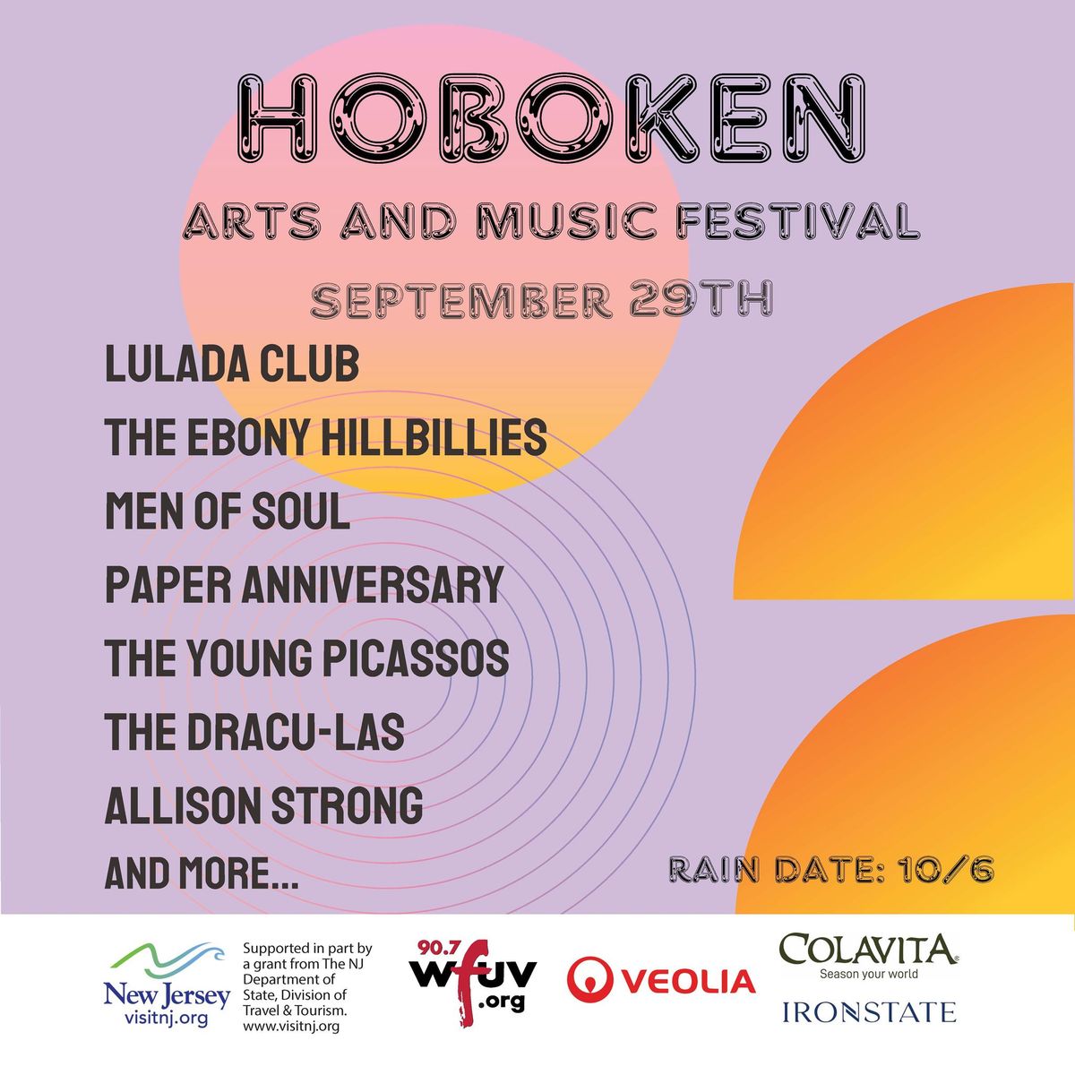 Hoboken Fall Arts and Music Festival