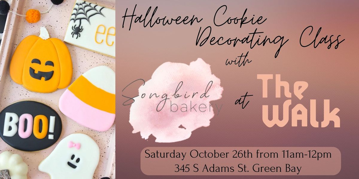 Cookie Decorating Class with Songbird Bakery @ The Walk!