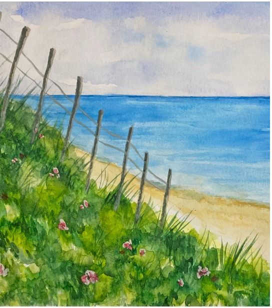GO WITH THE FLOW: CAPTURING SUMMER WITH WATERCOLORS