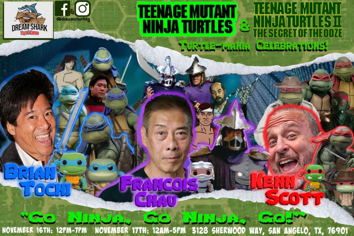 OG TMNT Heroes & Villian Collide Store Signing Event 