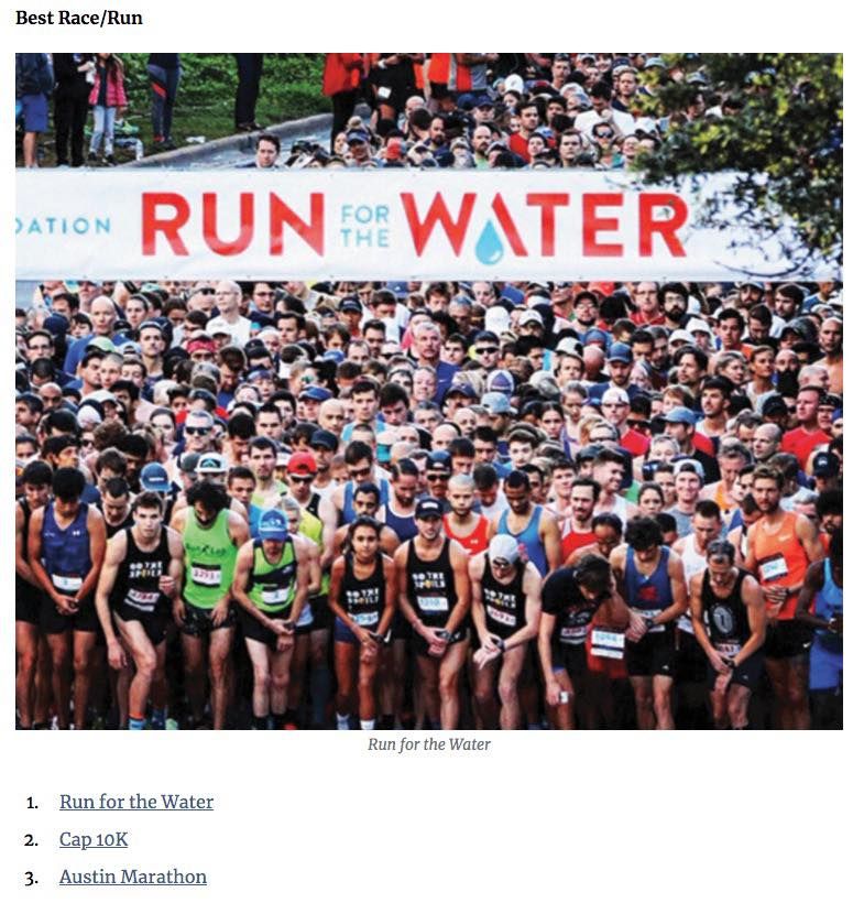 Run For The Water 2023, Austin, Texas, 5 November 2023