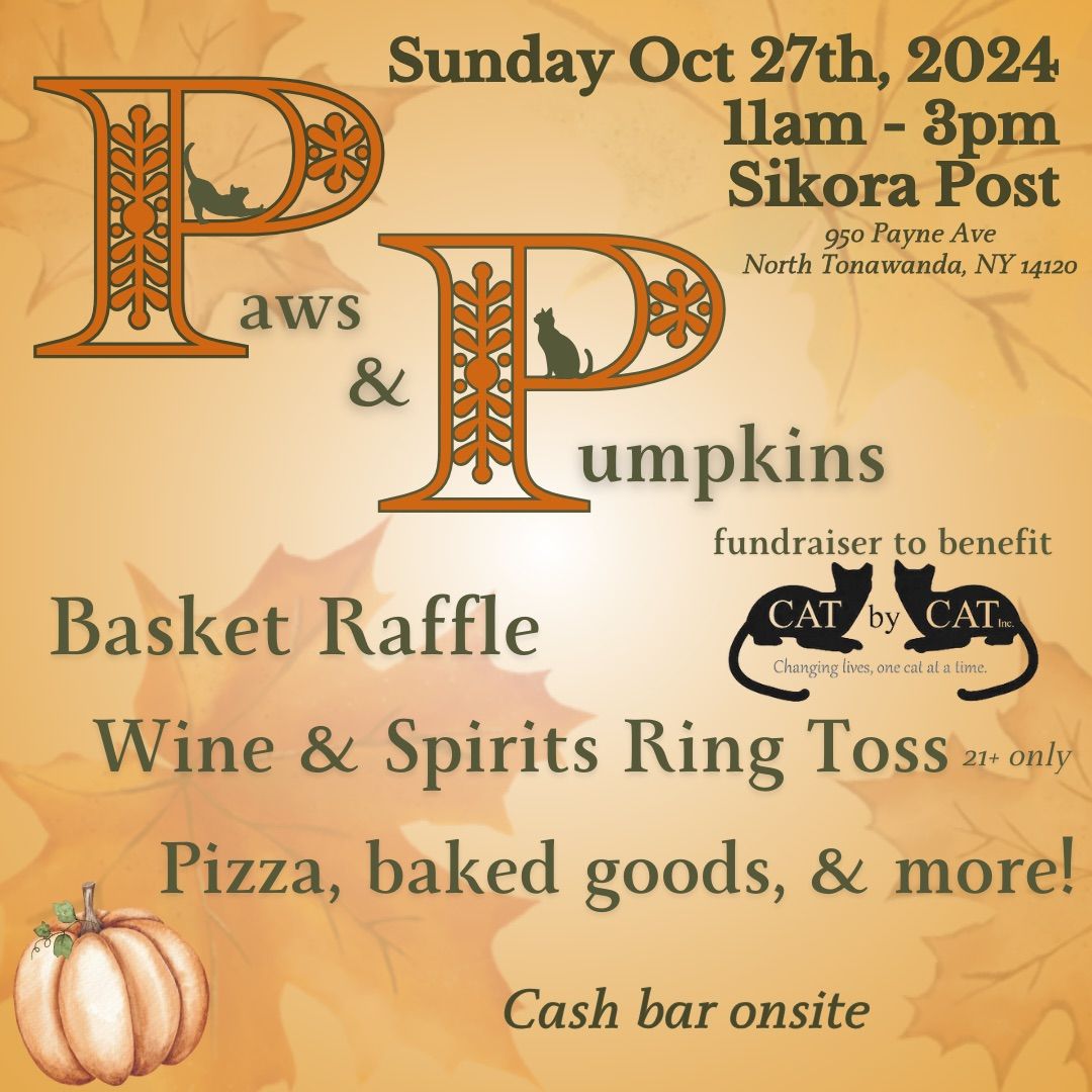 Paws & Pumpkins Fundraiser \ud83d\udc3e\ud83c\udf83