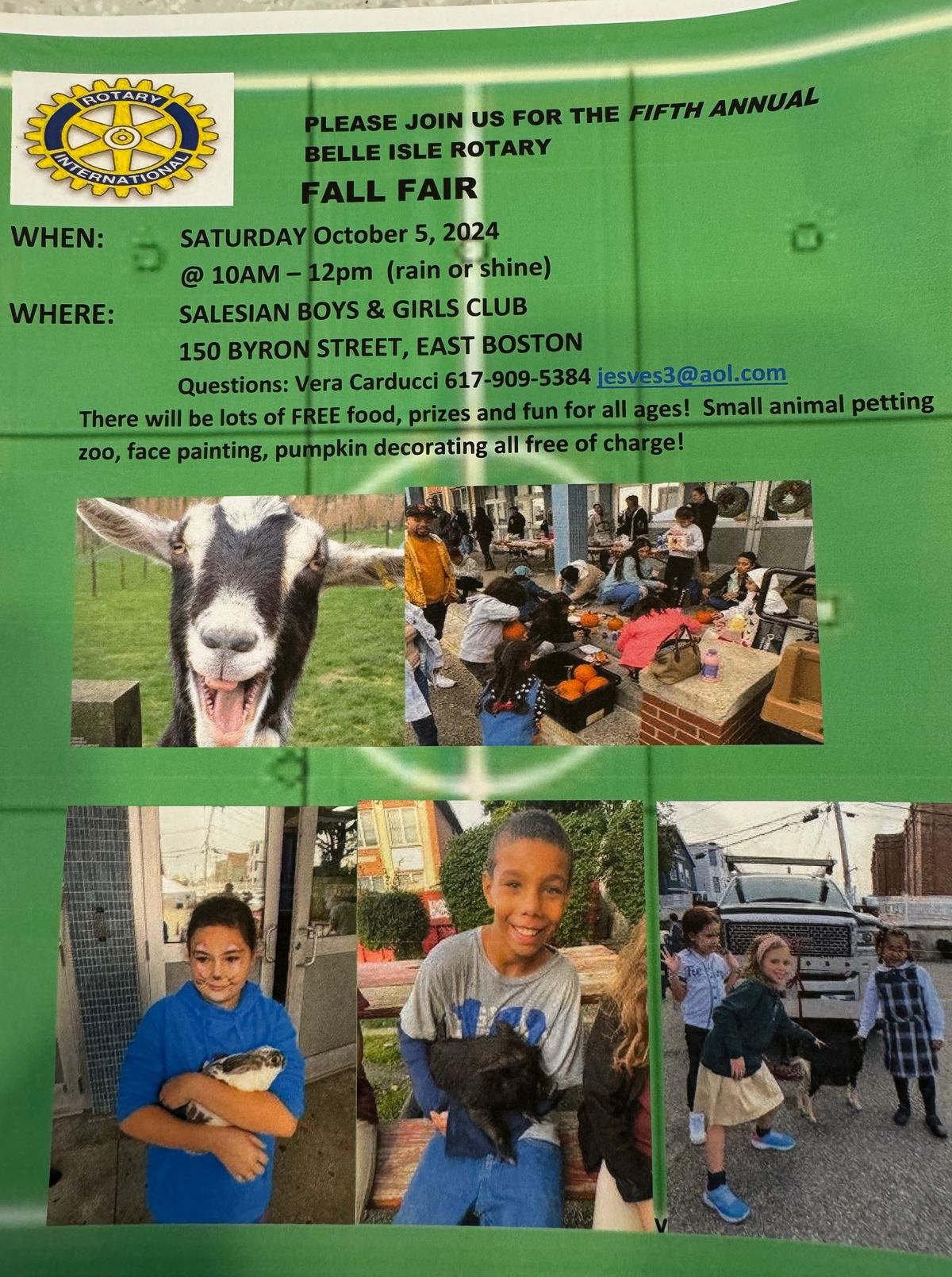 Belle Isle 5th Annual Fall Fair!