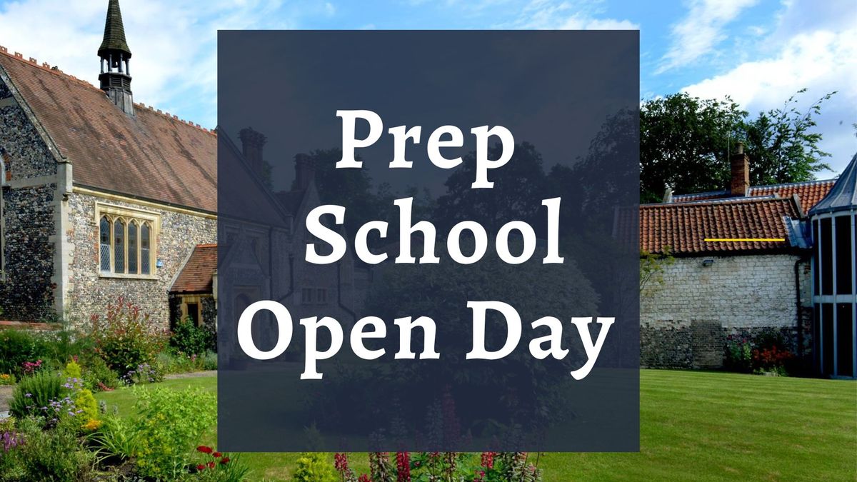 Prep School Open Morning