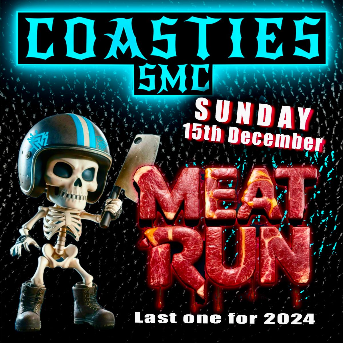 COASTIES Last meat run for 2024 @ Lovedale Smokehouse 