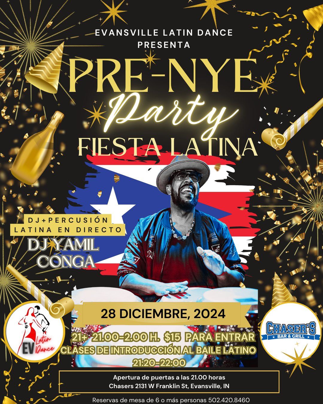 Pre NYE Latin Party