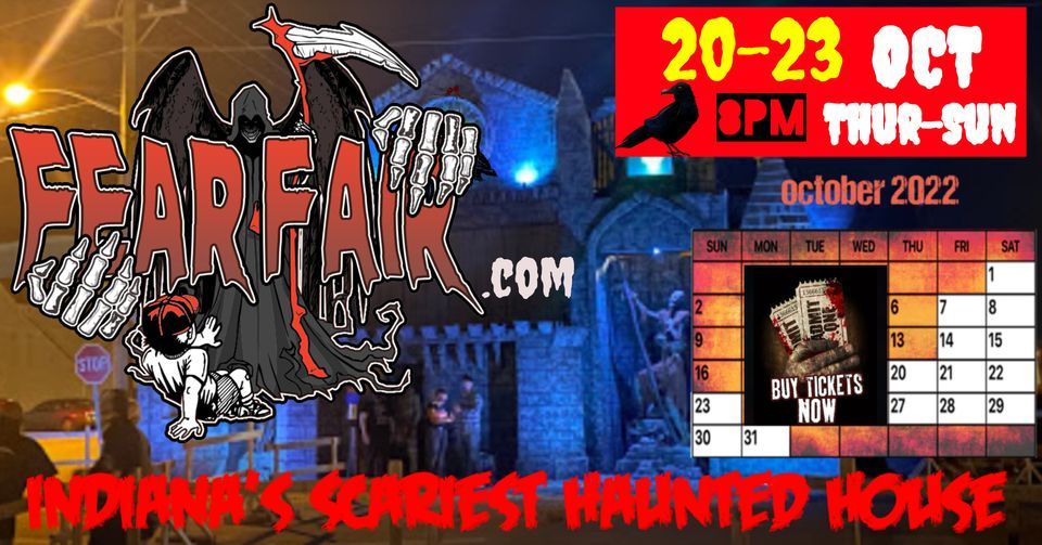 Fear Fair 2022 Rated Top 10 Scariest Haunted Experience, Fear Fair