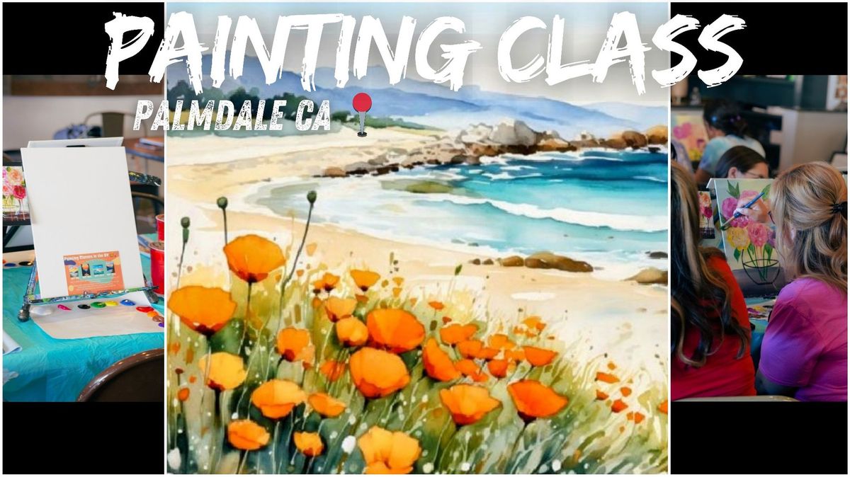 Painting Class In Palmdale CA \ud83c\udfa8\ud83d\udd8c (Beginner Friendly)