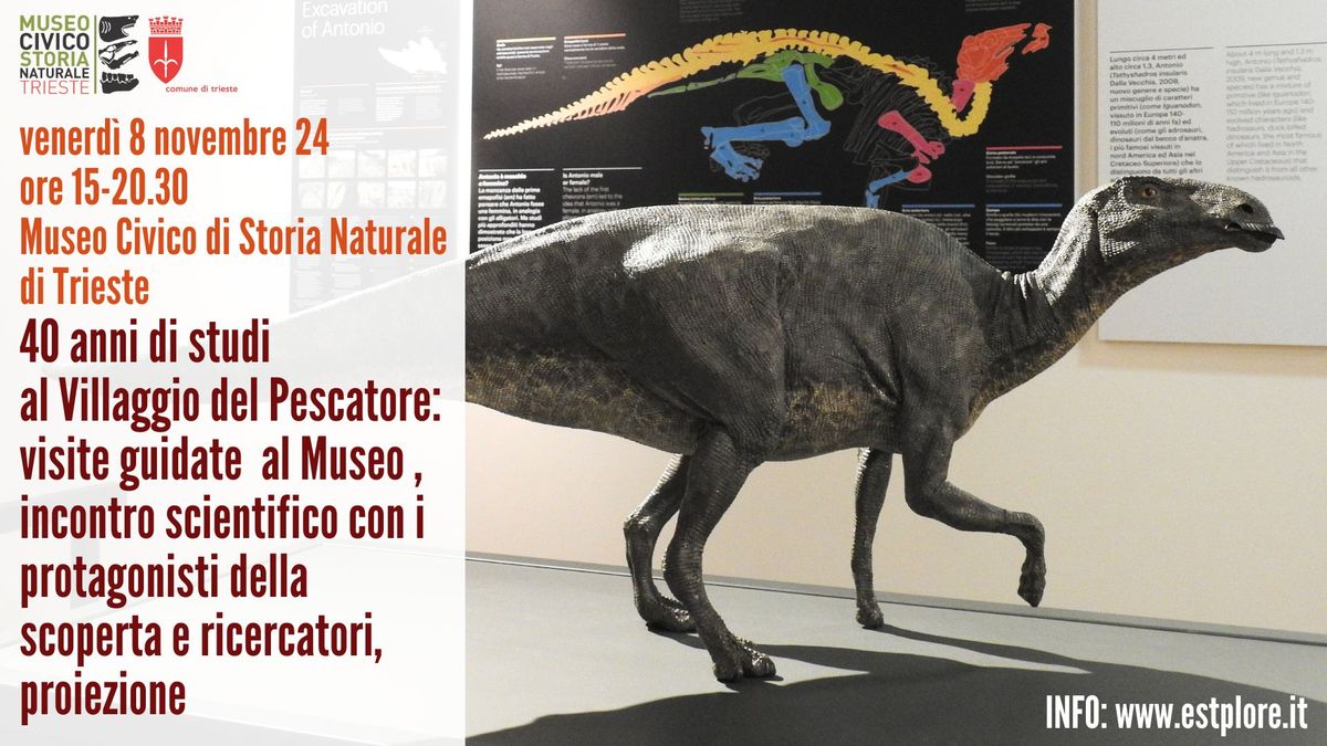 DINOSAURI DEL CARSO. Incontro divulgativo e visite tematiche al Museo di Storia Naturale di Trieste