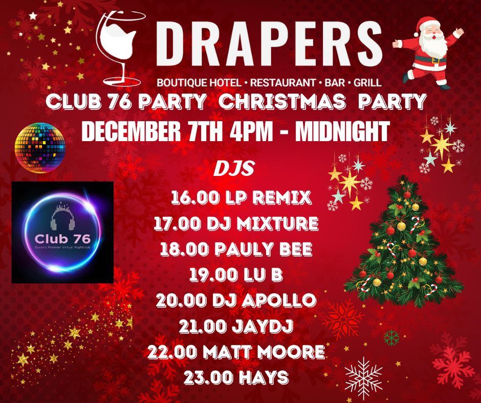 Club76 Christmas party