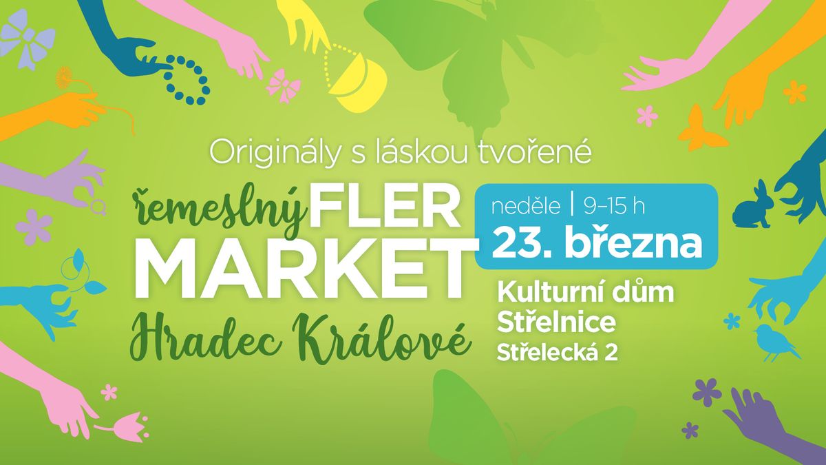 FlerMarket Hradec Kr\u00e1lov\u00e9 - ned\u011ble 23.b\u0159ezna 2025