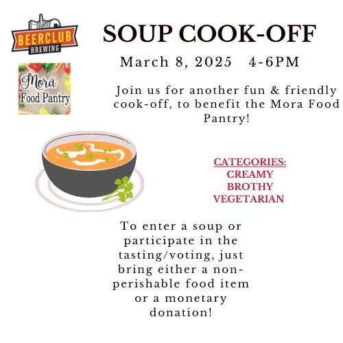 2nd Annual BeerClub Soup Cook-off!