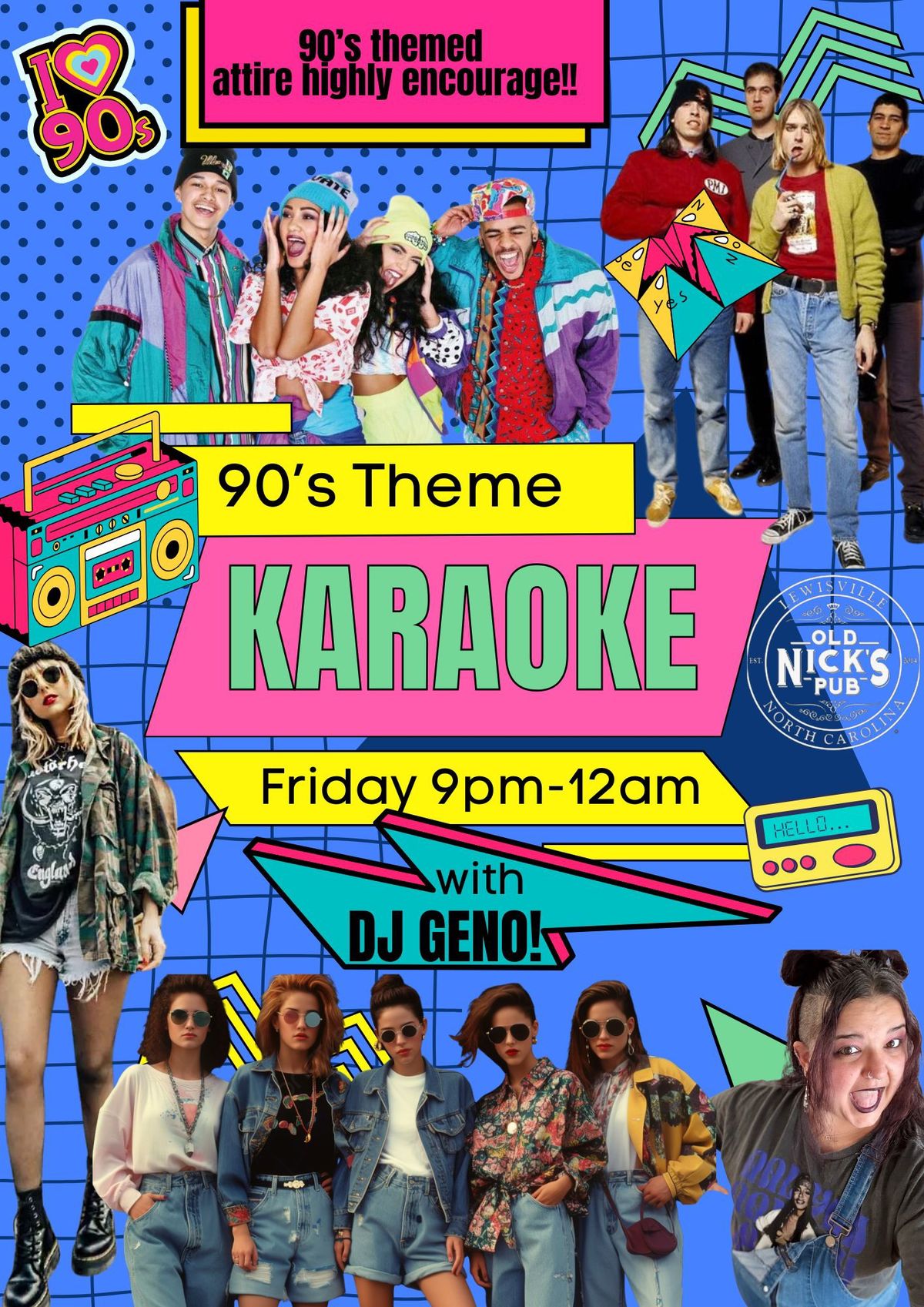 90s Themed Karaoke Party!!!