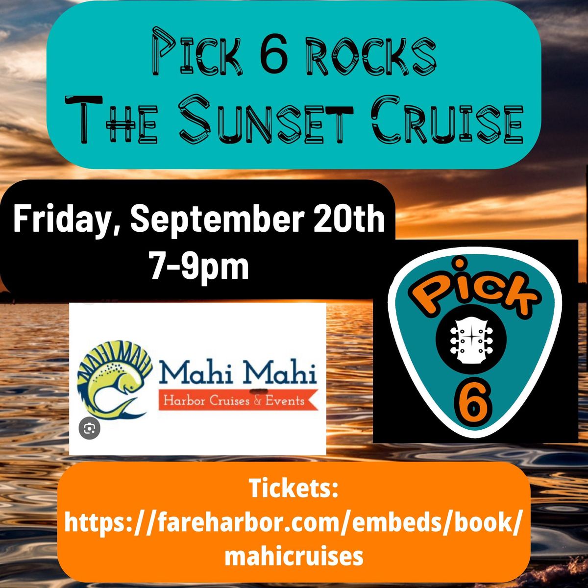 Pick 6 Rocks the Boat at the Mahi Mahi Booze Cruise 