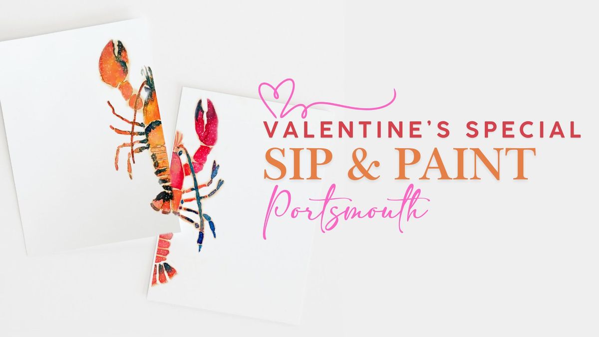 Lobster for Two Sip & Paint | Holiday Inn Portsmouth