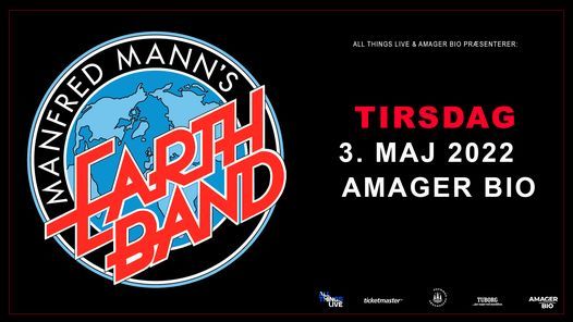 Manfred Mann's Earth Band - fredag 6. august - Amager Bio