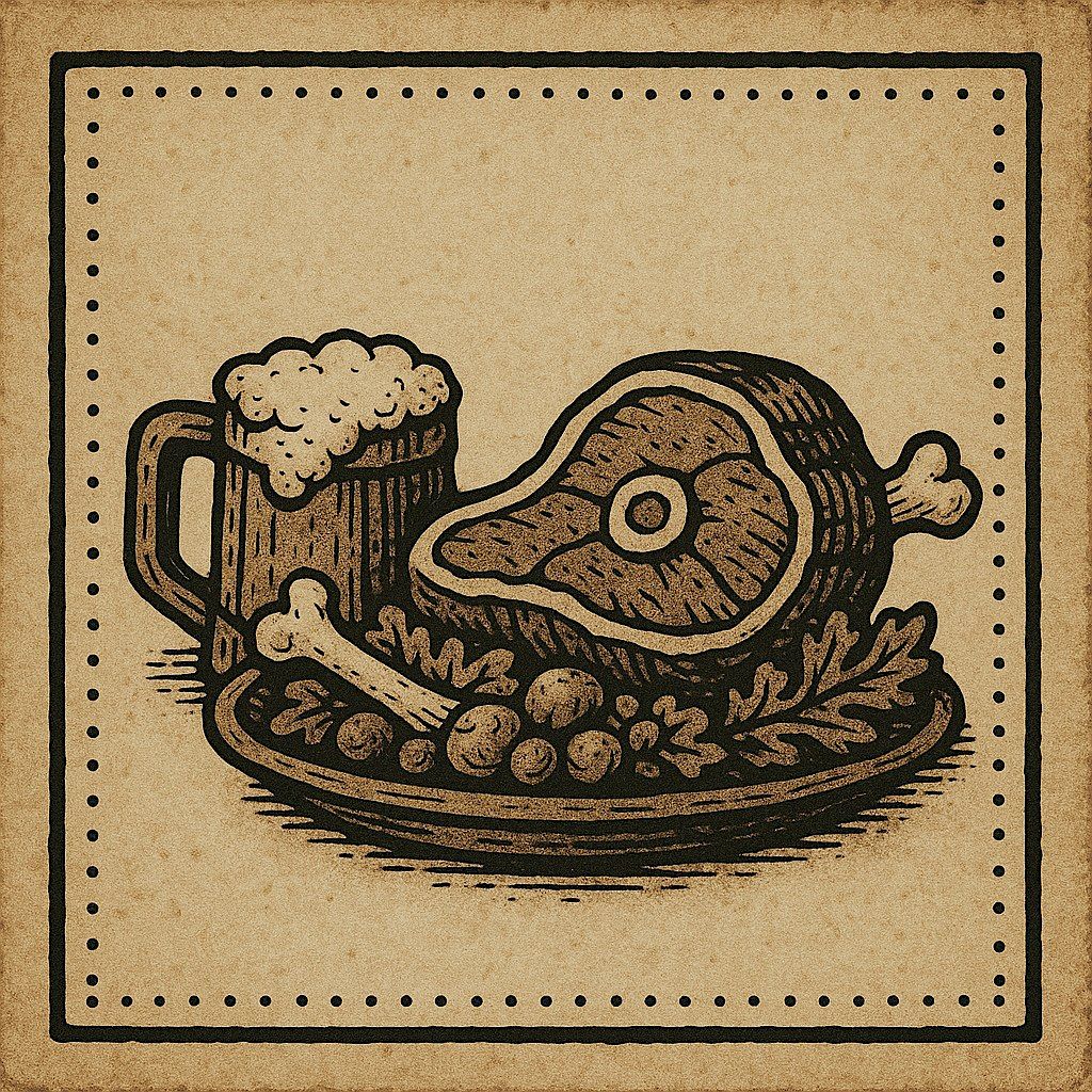 Barbarian Feast Dinner Plates