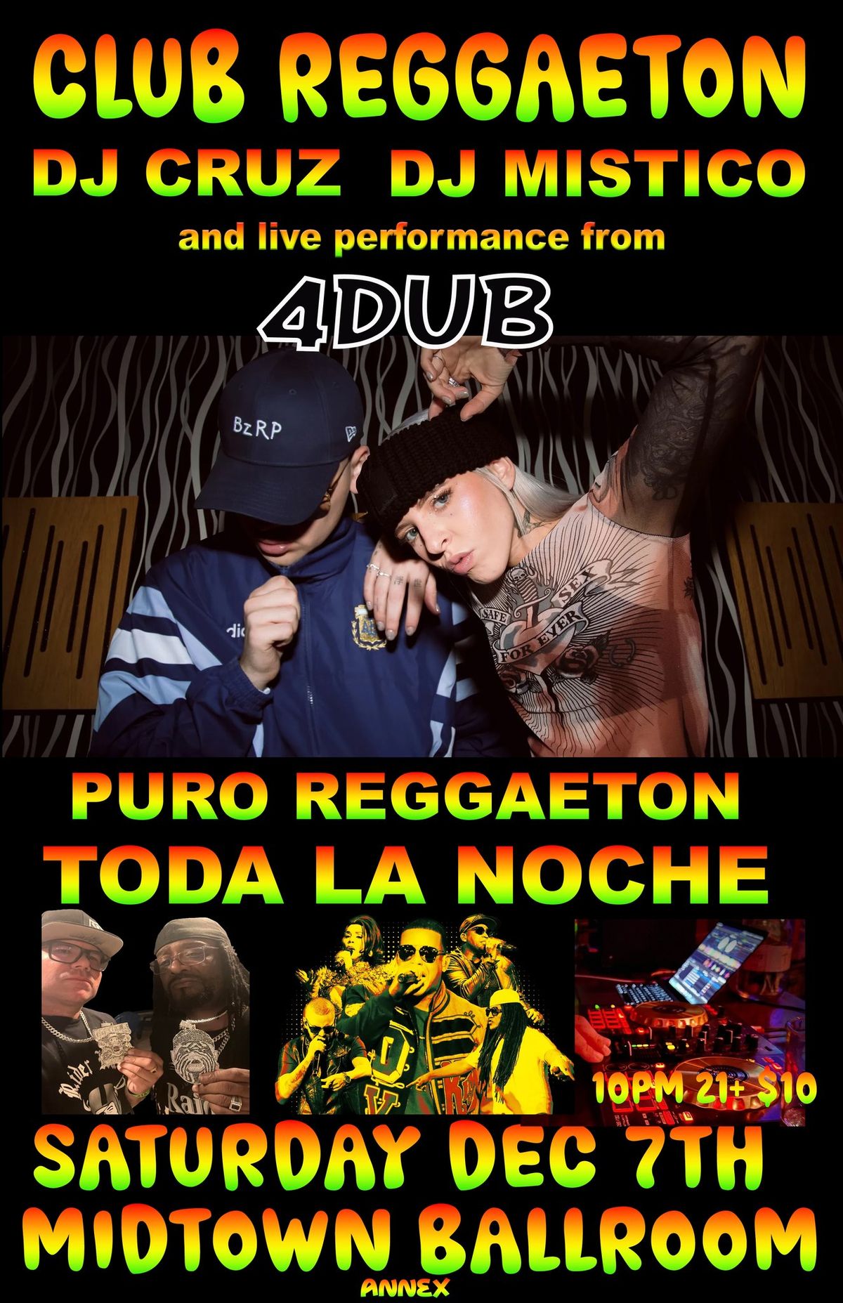 CLUB REGGAETON - PURO REGGAETON TODA LA NOCHE!