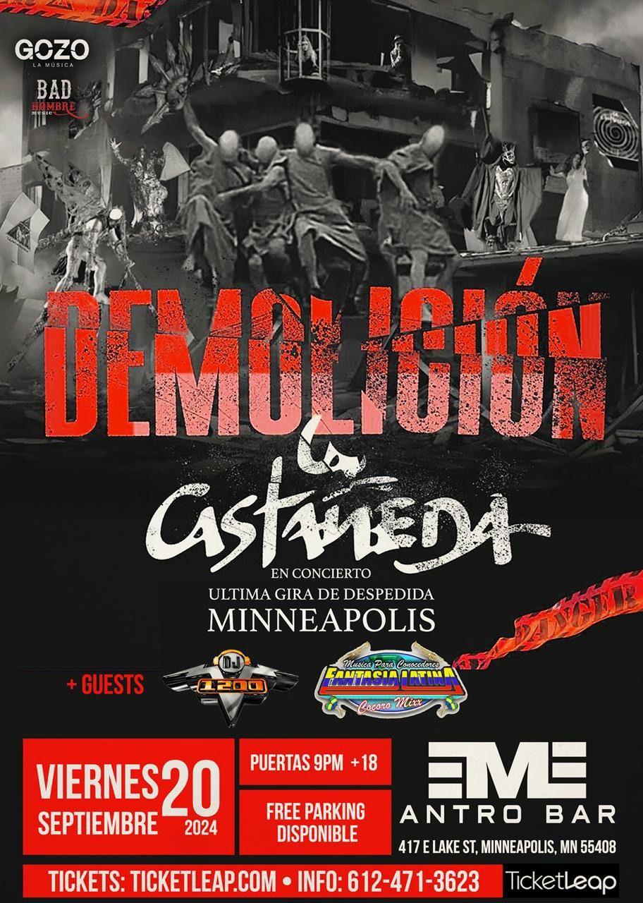 Por primera vez, La Casta\u00f1eda en Minneapolis, en EME Antro Bar