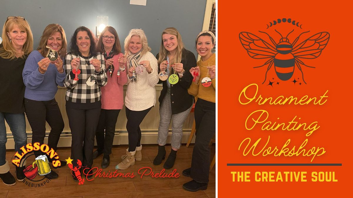 Christmas Prelude - Annual Ornament Painting Workshop @Alisson's