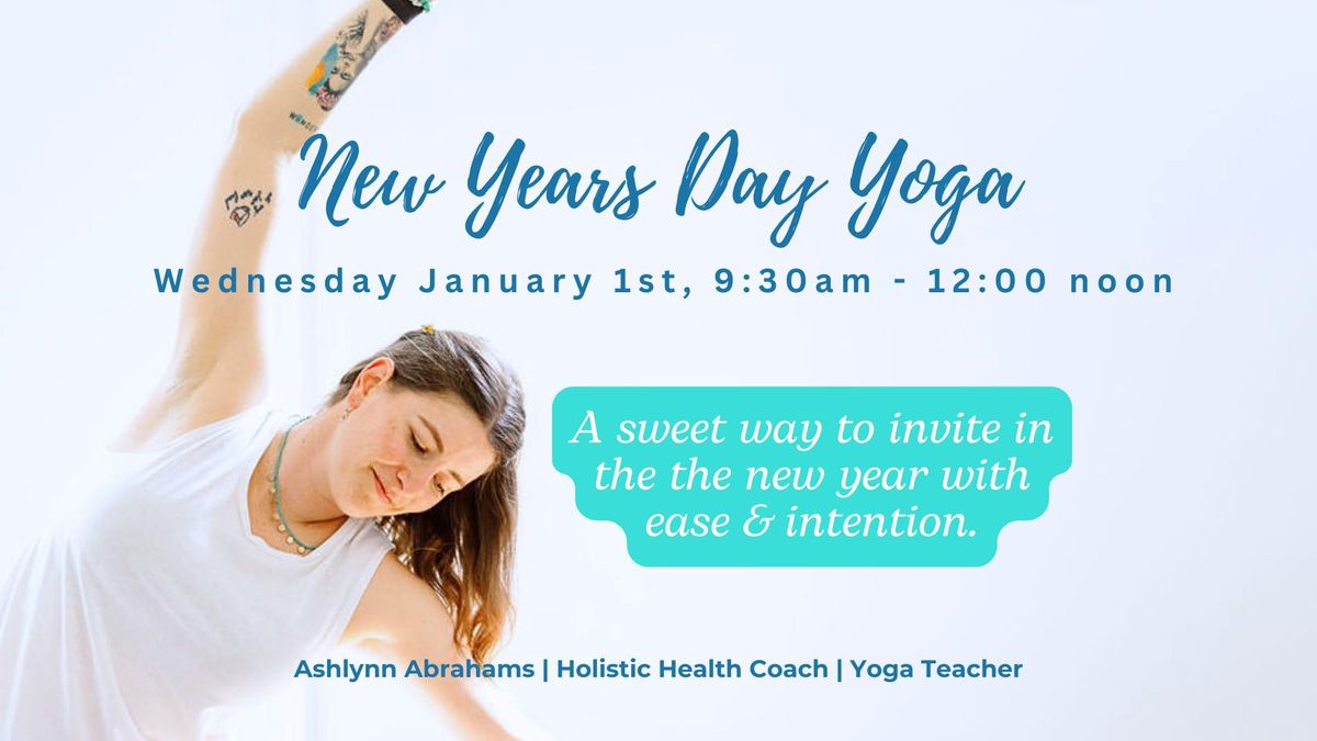 New Years Day Yoga