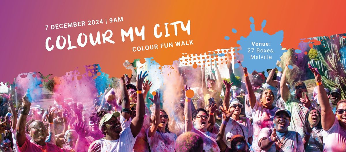 Colour My City - Colour Fun Walk @ 27Boxes Melville 