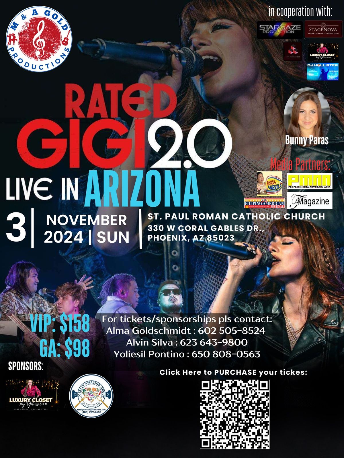 Rated GIGI 2.0 Live in Arizona