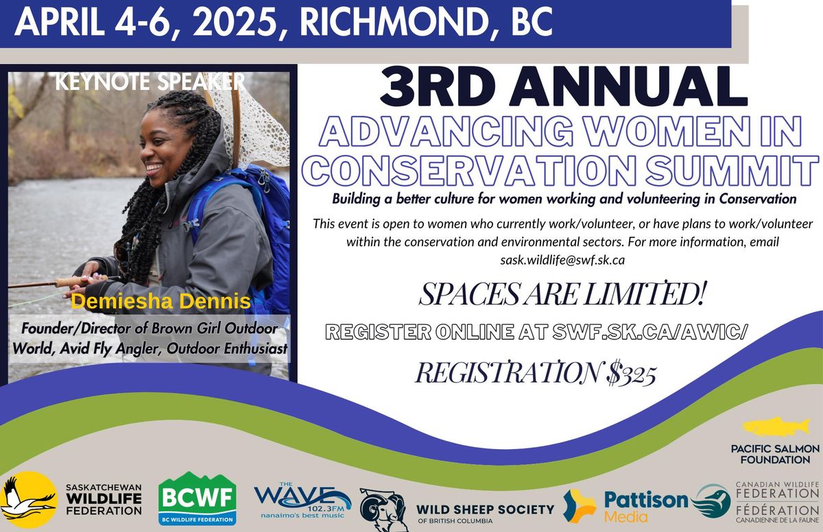 3rd Annual Advancing Women in Conservation (AWIC) Summit