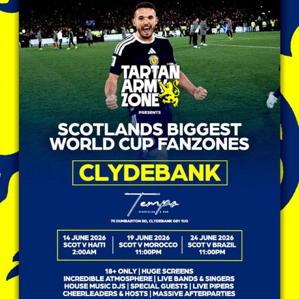 Tartan Army Zone: Scotland Vs Haiti (Clydebank)