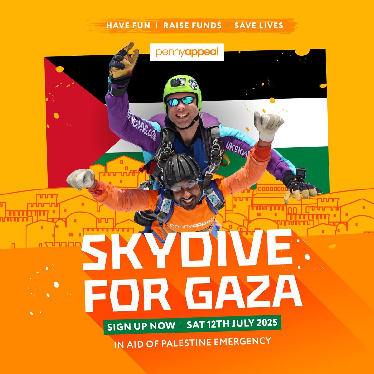 Skydive For Gaza