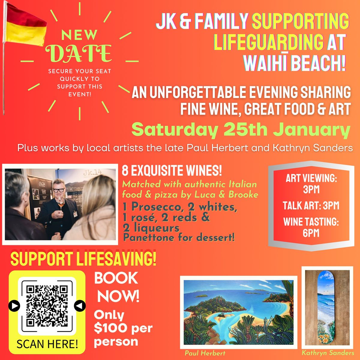 JK Wine, Food & Art Special Event