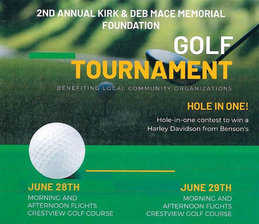 2nd Annual Kirk and Deb Memorial Foundation Golf Tournament