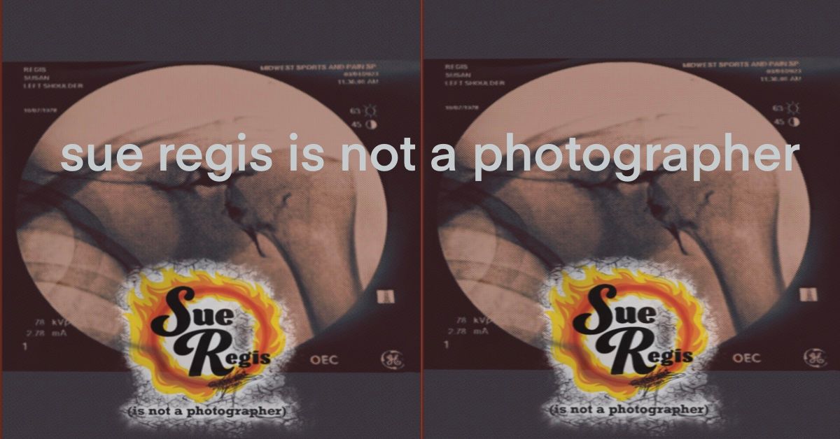 waywards art haus presents: sue regis is NOT a photographer | removed from reality.