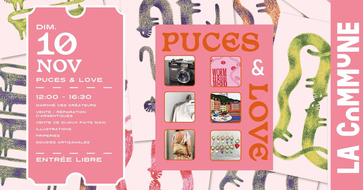 PUCES & LOVE - EDITION AUTOMNE