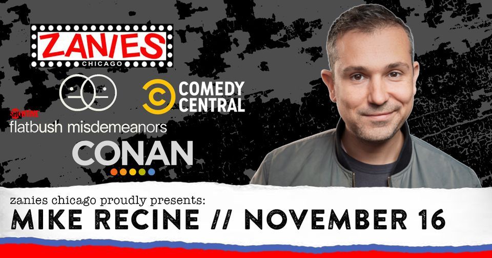 Mike Recine at Zanies Chicago, Zanies Comedy Club Chicago, 16 November 2022