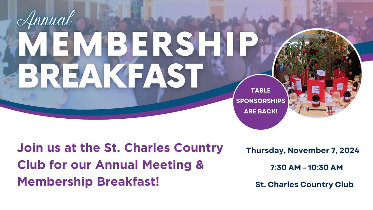 2024 Membership Breakfast