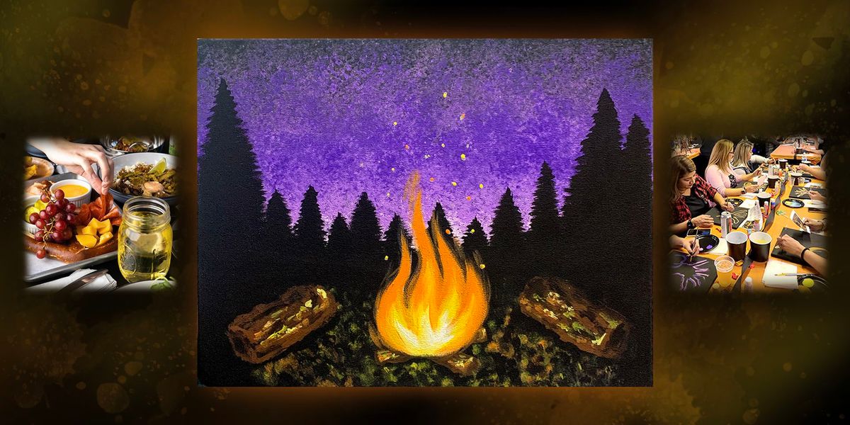 Paint & Drink at Aftermath Cidery: Cozy Campfire