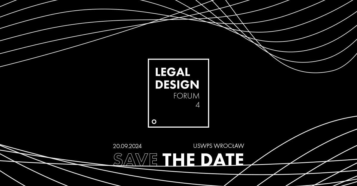 Legal Design Forum 4. Od innowacji w biznesie do innowacji spo\u0142ecznej.