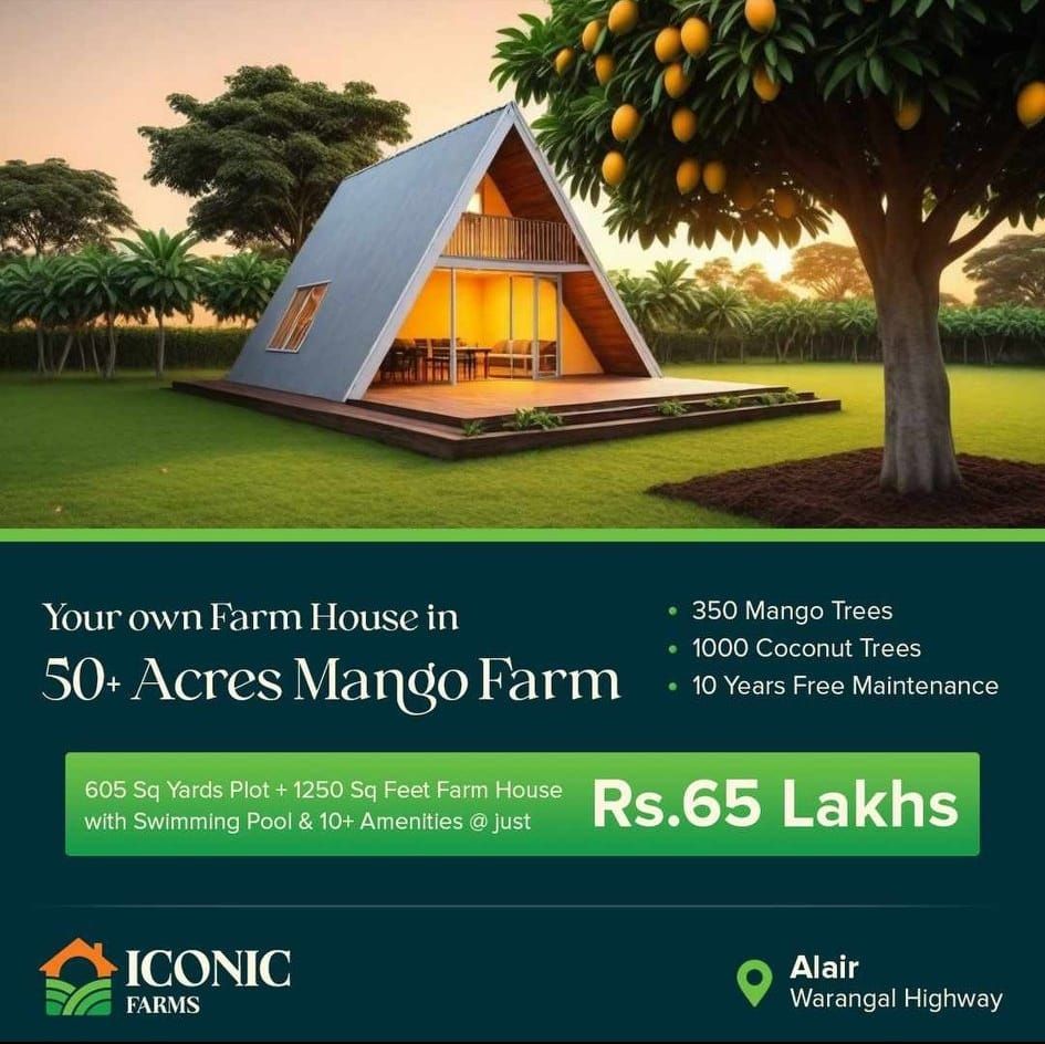 Warangal highway farm land plots