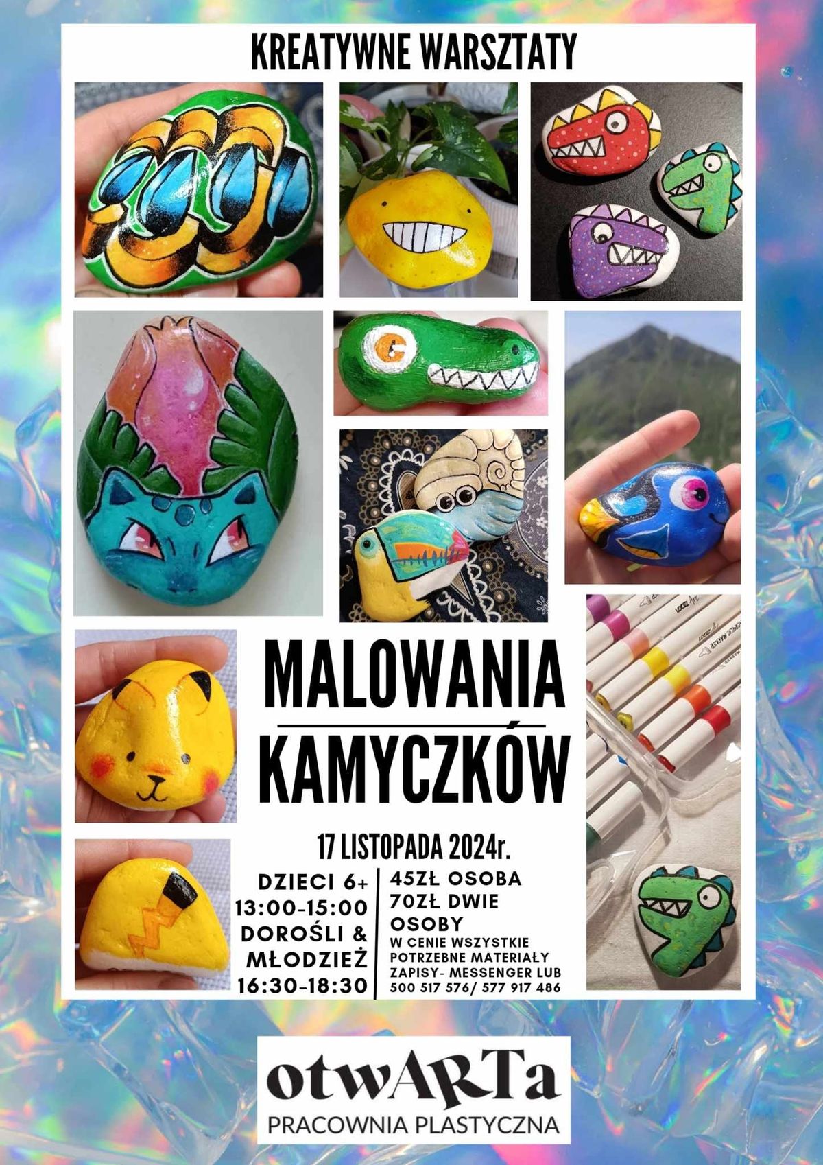 Malowanie kamyczk\u00f3w