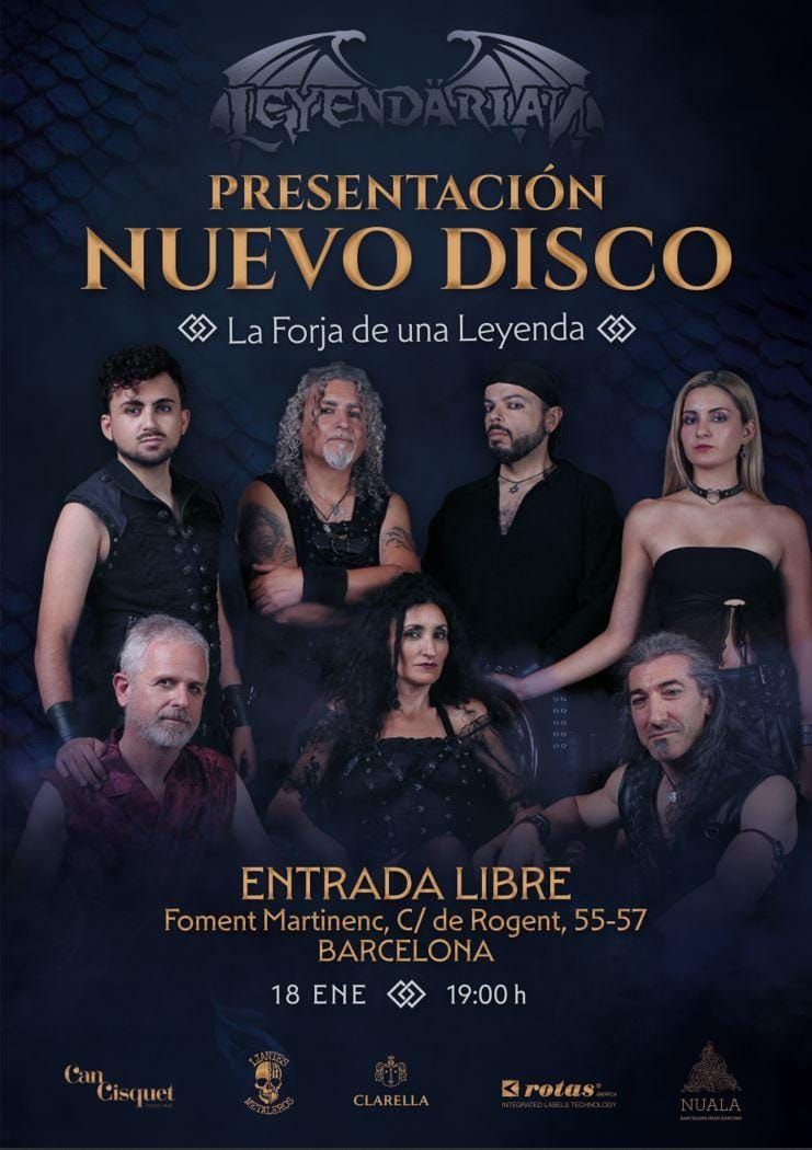 Presentaci\u00f3n disco "La forja de una leyenda"