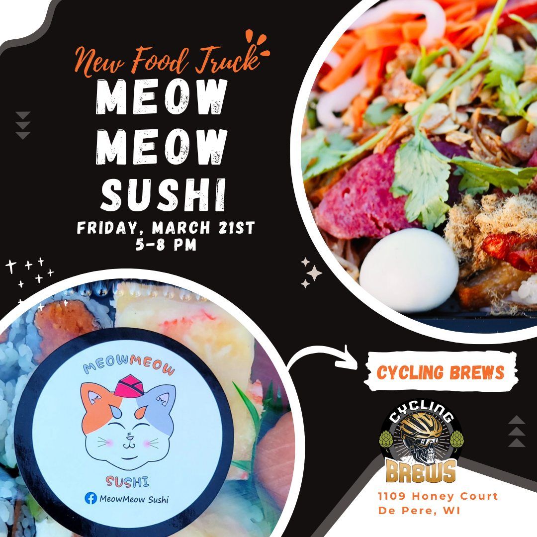 New Food Truck Event: Meow Meow Food Truck @ Cycling Brews