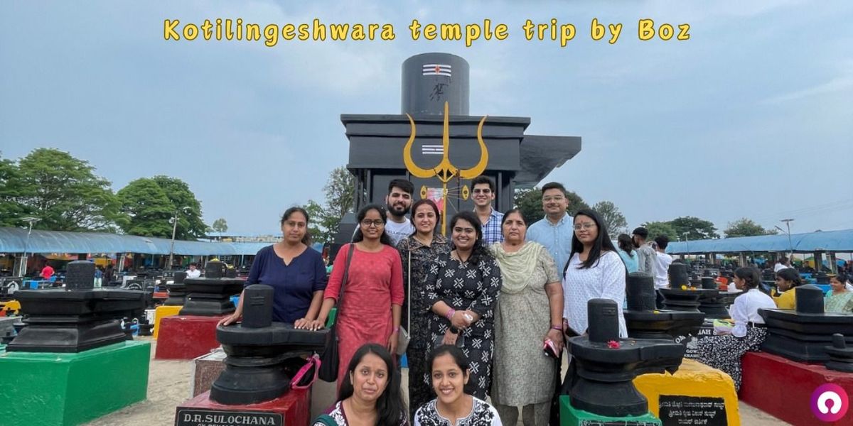 Kotilingeshwara temple visit by Boz